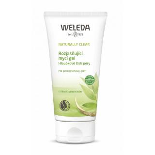 Weleda Naturally Clear rozjasňující mycí gel na problematickou pleť 100ml