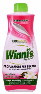 Winni’s Hypoalergenní parfém na prádlo do sušičky a pračky - vůně vanilka a broskvové květy 250 ml