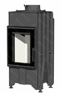 KV DYNAMIC 2G 44.55.01 - rovná, dvojité reflexní prosklení (Romotop)