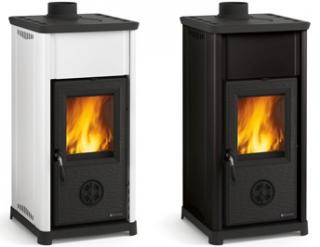 Nordica TEA 6 kW černá (Krbová kamna)