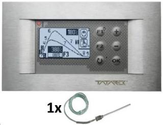UNICO - TATAREK RT 08 OM GTD DUO REGULÁTOR AUTOMATIKY S KLAPKOU DUO (Optimalizátor výkonu pro krbové vložky s integrovanou přírubou přívodu vzduchu TATAREK.)