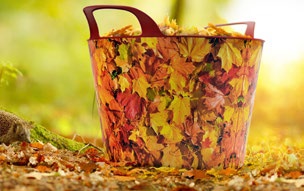 Univerzální koš Flexi, dekor podzim