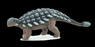 Mojo Ankylosaurus šedozelený