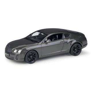 Welly Bentley Continental Supersports 1:24 šedočerný