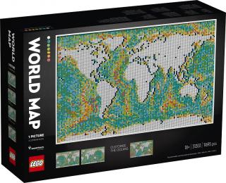 LEGO Art 31203 Mapa světa