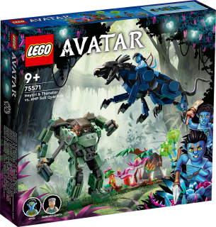 LEGO® Avatar 75571 Neytiri a thanator vs. Quaritch v AMP obleku