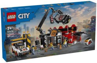 LEGO® CITY 60472 Vrakoviště s auty