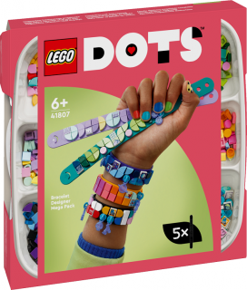 LEGO® DOTS 41807 Mega balení náramků: Ukaž svůj styl!