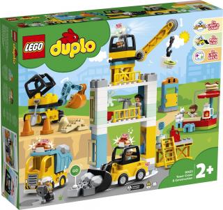 LEGO DUPLO 10933 Stavba s věžovým jeřábem