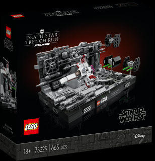 LEGO® Star Wars™ 75329 Útok na Hvězdu smrti diorama