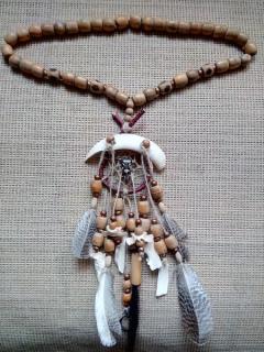 amulet náhrdelník s lapačem snů (cena za kus)
