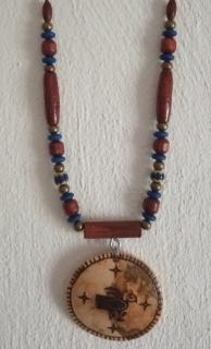 Náhrdelník amulet "Noční pták" (cena za kus)