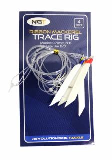 NGT Mořský návazec Ribbon Mackerel Trace Rig 4