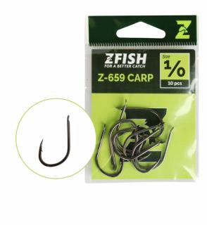 Zfish Háčky Carp Hooks Z-659 Velikost Háčku: 1/0