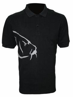 Zfish Tričko Carp Polo T-Shirt Black Velikost: L