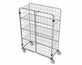 BESI 7C - ZINEK (manipulační vozík pro skladování a třídění prádla)