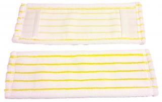 MOP MIKRO BÍLO-ŽLUTÝ 50 cm - 2 x kapsa