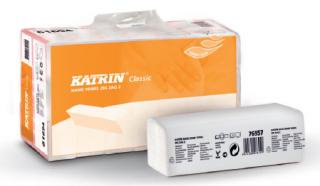 ručníky skládané KATRIN BASIC 2V bílé (3000 ks)