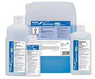 SKINMAN SOFT PLUS 500 ml (BIOCID) (alkoholový přípravek pro dezinfekci rukou)