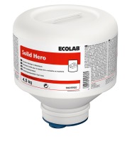 SOLID HERO 4,5 kg (pevný mycí prostř.,pro tvrdou vodu, s bělicím účinkem, s chlórem)