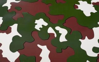 CAMOUFLAGE FOLIE 3D ZELENÁ folie 3D tvarovatelná - 152cm x 30m wrap folie