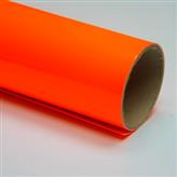 Fluorescentní fólie oranžová 100cmx61cm