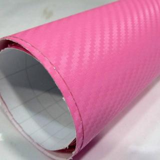 KARBON FOLIE 3D růžová - CARBON FOLIE, KARBONOVÁ FOLIE 100cm x 50cm