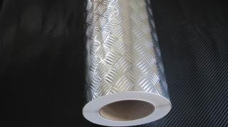 Plastická hliníková folie - imitace raženého plechu45cmx100cm