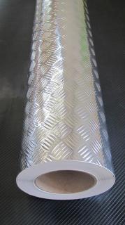 Plastická hliníková folie - imitace raženého plechu45cmx300cm