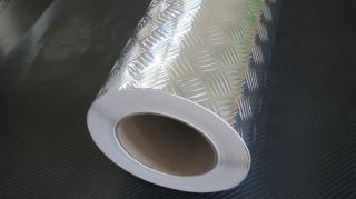 Plastická hliníková folie - imitace raženého plechu45cmx700cm