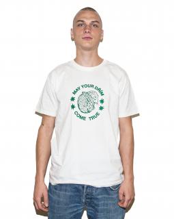 DŘÍM Natural White Tee Velikost: XL