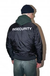 INSECURITY Bomber Jacket Velikost: L