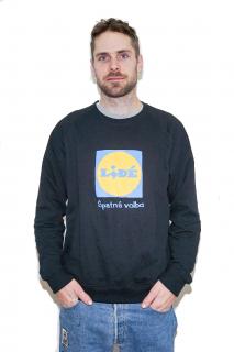 LIDÉ Blk Sweatshirt Velikost: XL