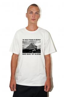 PYRAMID KZW x A489 Classic Natural White Tee Velikost: XL
