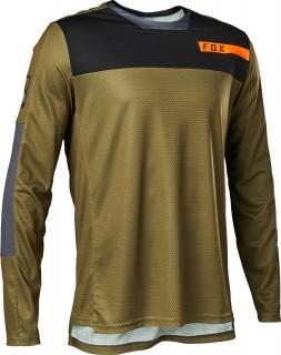 FOX Defend Ls Jersey Moth Bark Velikost: M