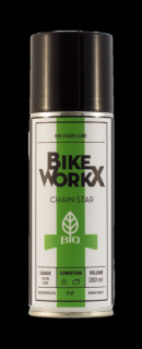 Mazání řetězu Bikeworkx Chain Star bio Velikost: Sprej 200 ml