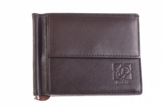 Kožená Dolarka peněženka černá - 735912 Barva: černá