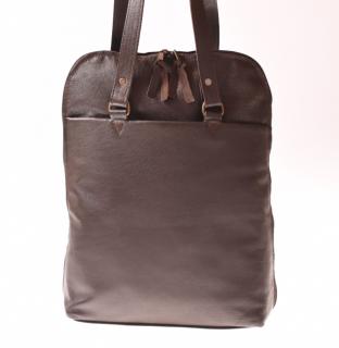 Kožený batoh - kožená kabelka - 21834