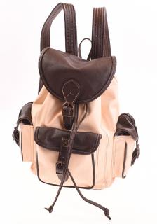 Kožený batoh speciál kombinovaný - 205391