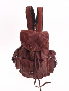 Kožený batoh speciál teletina - 20543T Barva: hnědá
