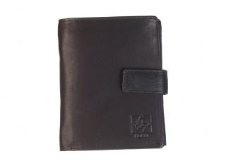 Pánská kožená černá peněženka - 739112 Barva: černá
