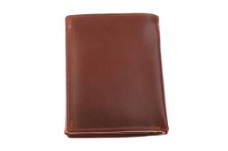 Pánská kožená černá peněženka - 739212 Barva: hnědá - olejovaná