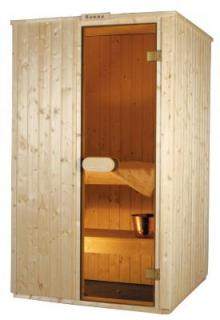 Sauna 120 x 120cm materiál: severský smrk A