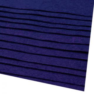 Barevná dekorační plsť A4 - 416g/m2 - 10 modrá (SKLADEM)