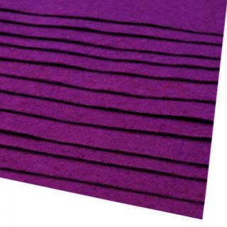 Barevná dekorační plsť A4 - 42 - fialová