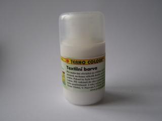 Barva na textil TERNO - balení 20g - bílá 01 (skladem)