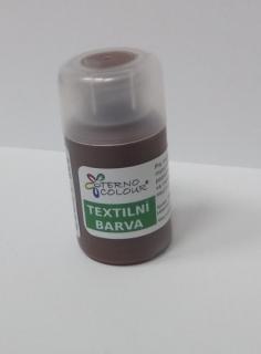 Barva na textil TERNO - balení 20g - havana hnědá (skladem)