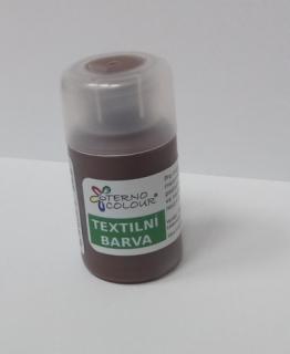 Barva na textil TERNO - balení 20g - hnědá