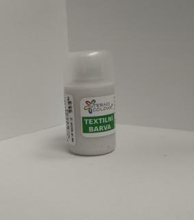 Barva na textil TERNO - balení 20g - lasturová stříbrná (skladem)