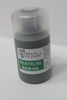 Barva na textil TERNO - balení 20g - olivová zelená (skladem)